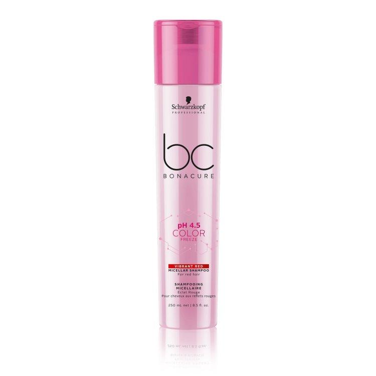 bc Bonacure pH 4.5 Color Freeze Vibrant Red Micellar Shampoo