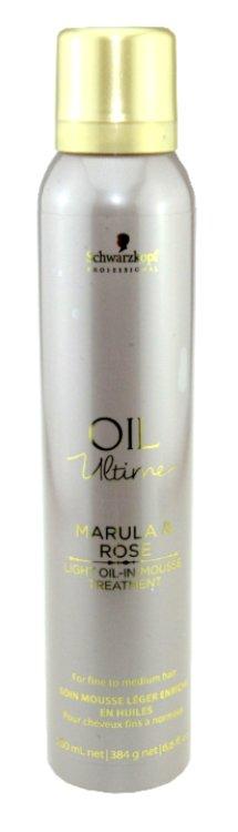 Schwarzkopf OIL Ultime Marula & Rose Light Oil-In-Mousse Treatment