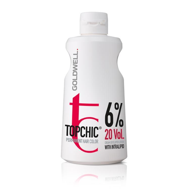 Goldwell Topchic Permanent Hair Color 6% 20 Vol.