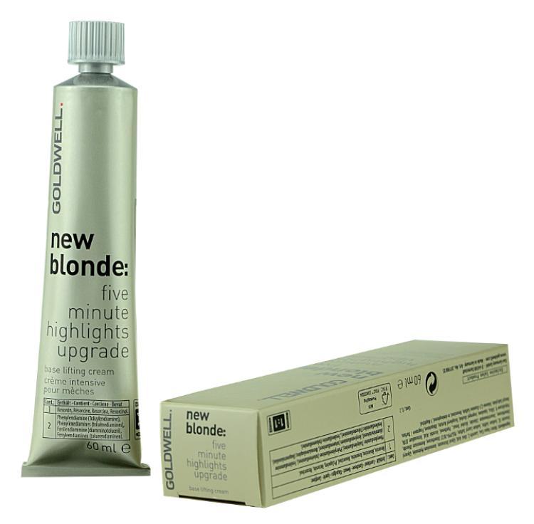 Goldwell new blonde five minutes highlights upgrade