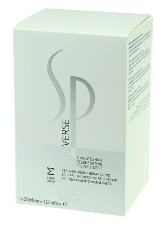 Wella SP ReVerse 3-Minutes Hair Regenerating Treatment (6x20ml)