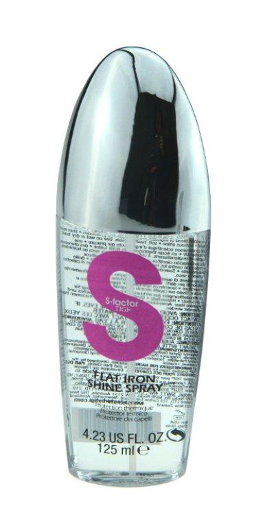 TIGI S-factor FLAT IRON SHINE SPRAY Heat defender