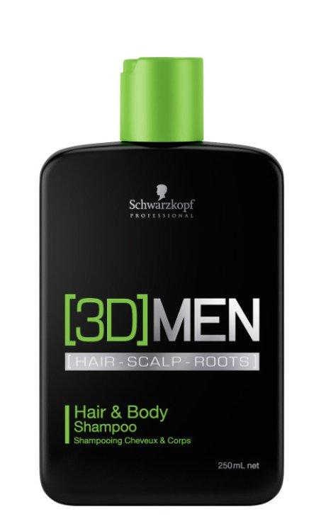 3D Men Hair & Body Shampoo